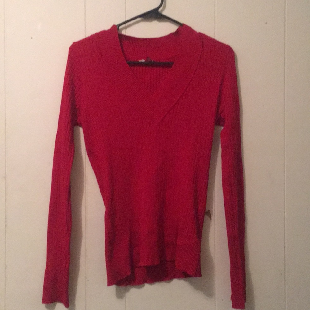 Red sweater